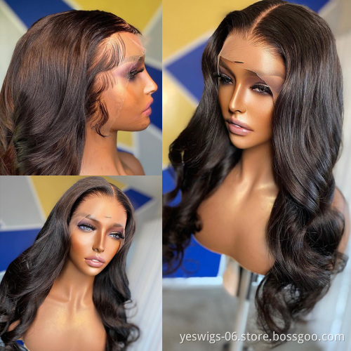 Cheap 360 Full Hd Lace Frontal Wig Vendor Mink Brazilian Human Hair Virgin Cuticle Aligned hair Lace Front Wigs For Black Women